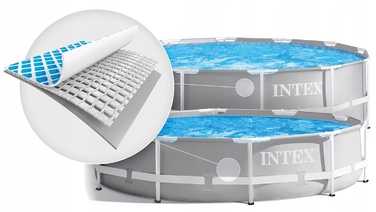 Каркасний садовий басейн Intex 26712 (366 x 76 см), набір 16в1 + машина для мильних бульбашок