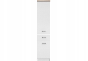 Стелаж Mebelbos Top Mix, білий, 40 x 183 x 33 см