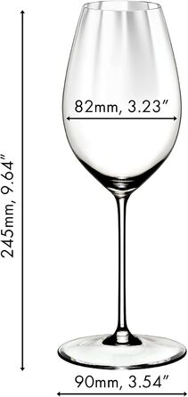 Набір келихів Riedel Performance Syrah/Sauvignon Blanc, 2 шт, кришталеве скло, преміум-якість, машинне виробництво