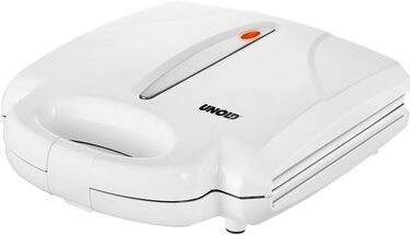 Вафельниця Unold 48360 Zaubernuss для горішків, біла, нержавіюча сталь, керамічне покриття, індикатор, складна