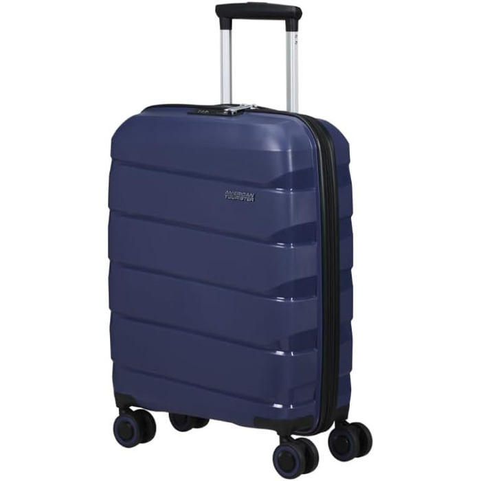 Валіза American Tourister Air Move Spinner S, 55 см, 32.5 л, синя (Midnight Navy), ручна поклажа