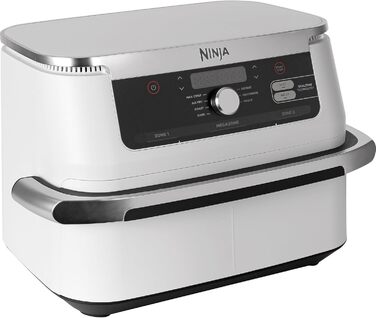 Аерофритюрниця Ninja Foodi FlexDrawer AF500EUWH, біла, 10,4 л, електрична