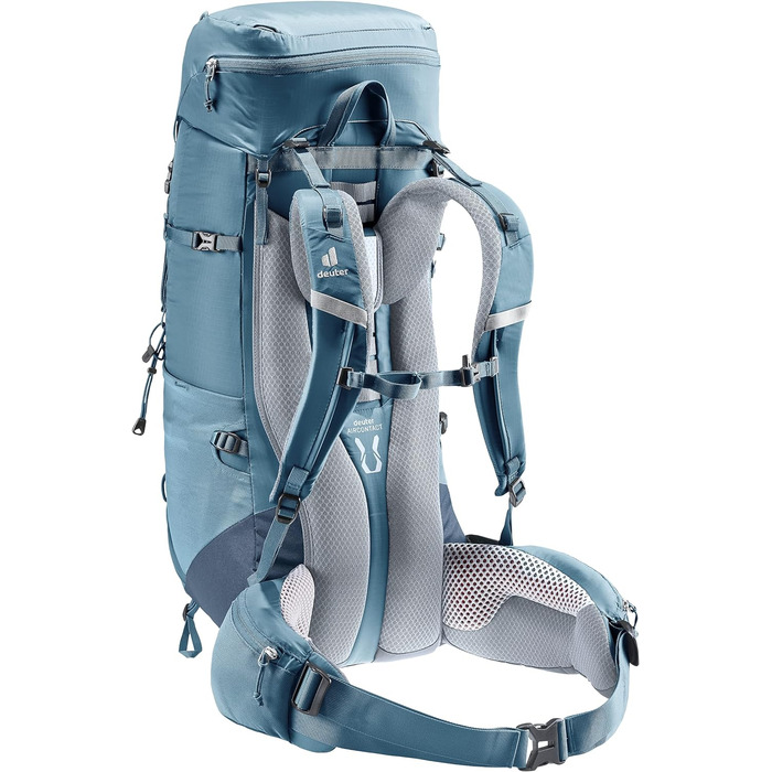 Рюкзак для трекінгу Deuter Aircontact Lite 40+10 л, легкий, атлантик-інк, однотонний