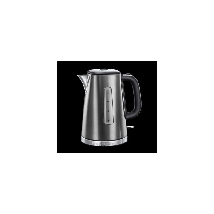Електричний чайник Russell Hobbs Luna 23211-70 з нержавіючої сталі, 1.7 л, 2400 Вт, сірий