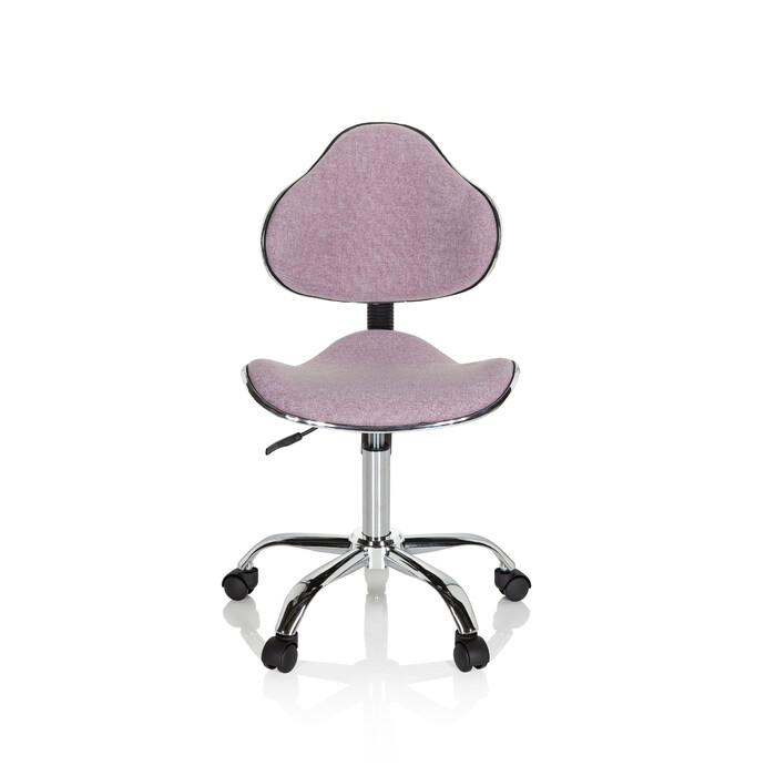 Дитячий письмовий стілець / дитяче крісло KIDDY GTI-3 тканина рожева hjh OFFICE