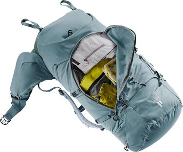 Жіночий трекінговий рюкзак deuter Aircontact Core 55+10 SL, 2024, 65 л, shale-ivy