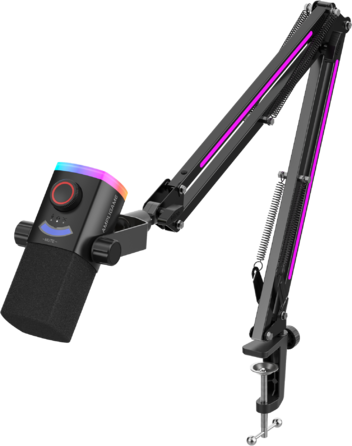Мікрофон динамічний Fifine AM8PROT USB/XLR Black