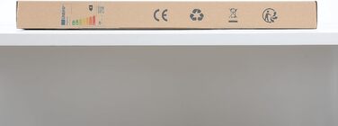 Світильник настінний Klighten LED 20W, 60 см, сучасний, тепле біле світло 3000K, для ванної, вітальні, спальні, сходів, білий