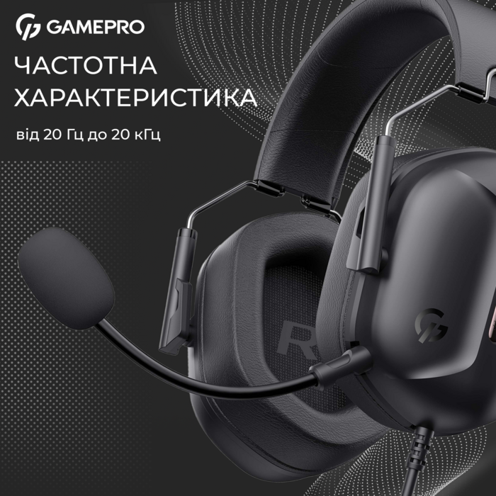Ігрова гарнітура GamePro Genesis Hunter (HS1350B)