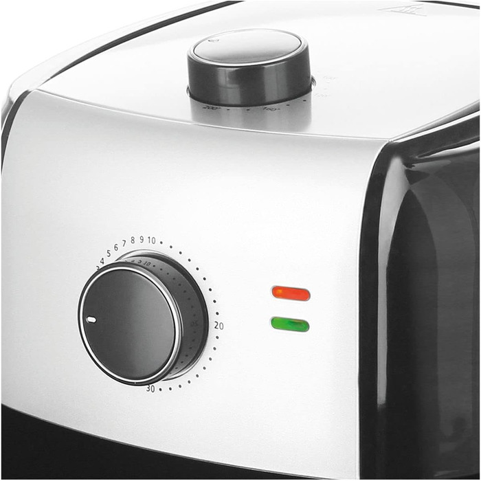 Електрична фритюрниця Emerio AF-123543 SmartFryer 5.5 л, аерофритюрниця без олії, 1400 Вт, чорна