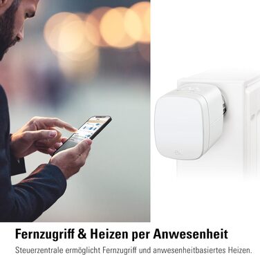 Розумний термостат для радіатора Eve Thermo (Apple HomeKit), білий