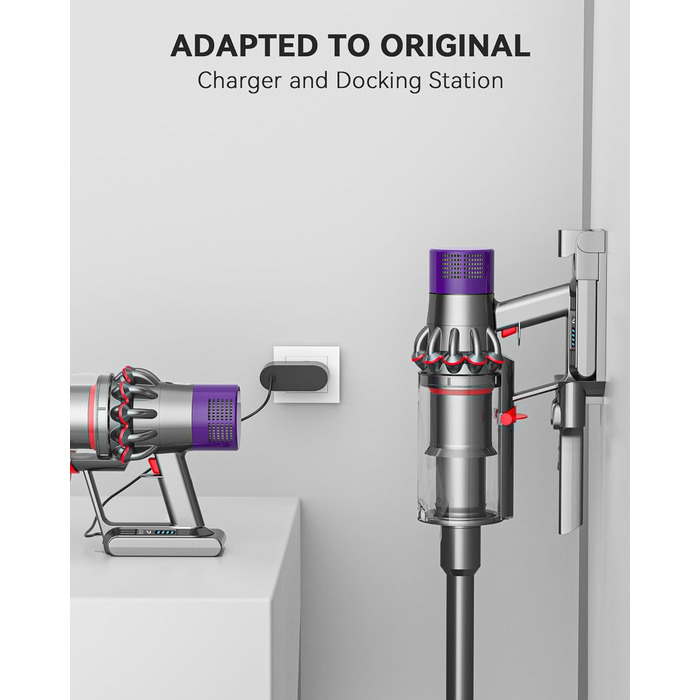Акумулятор Morpilot V7 8000mAh для пилососа Dyson V7 SV11 Animal, Motorhead, Pro, Trigger, Fluffy + фільтри