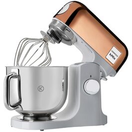 Планетарний міксер Kenwood kMix Editions KMX760BC, 1000 Вт, чаша з нержавіючої сталі 5 л, з набором для кондитерських виробів та захисним екраном, Roségold