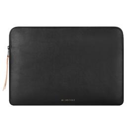 Захисний чохол-папка Comfyable Slim з екошкіри для MacBook Air та MacBook Pro 13/13.3/14 дюймів (M1, M2, M3, M4, M5, 2021-2026), чорний