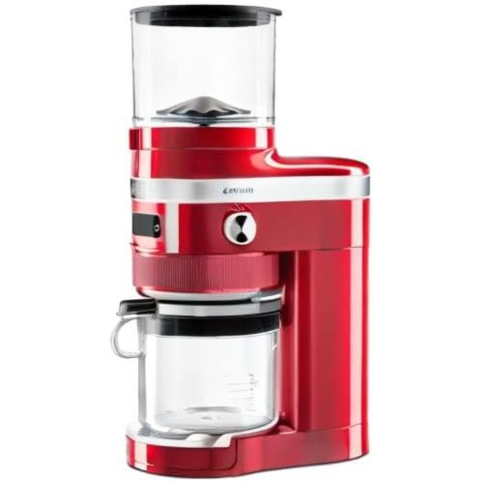 Кавомолка KitchenAid Artisan, червона «Любовне яблуко», електрична, модель KI5KCG8433