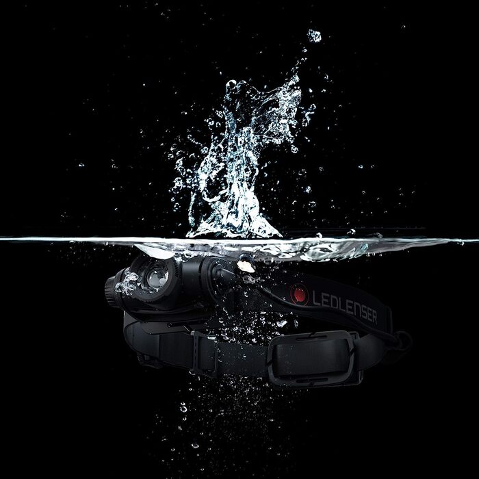 Налобний ліхтар Ledlenser H5 Core, 350 люмен, IP67, фокусування, на батарейках AA, дальність 160 м