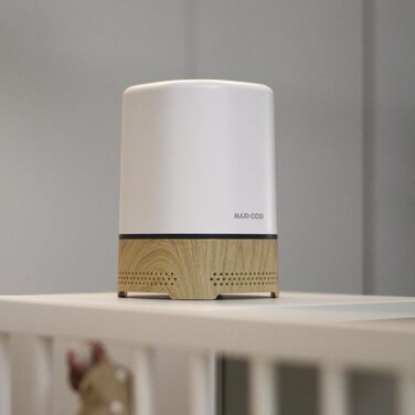 Очищувач повітря Maxi-Cosi Clean 3-в-1 для дітей з HEPA H13, комплект з 3 фільтрами, антиалергенний, видаляє 99,97% пилу та алергенів, білий