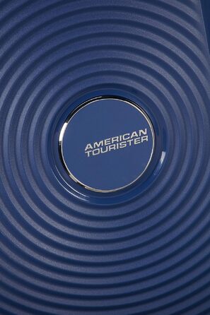 Валіза American Tourister Soundbox Spinner L, розширена, 77 см, 97/110 л, темно-синя (Midnight Navy)