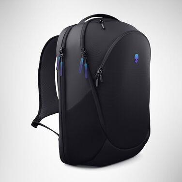 Ігровий рюкзак Alienware 18 AW7825P, об'єм 28 л, дихаюча 3D-сітка, чорний