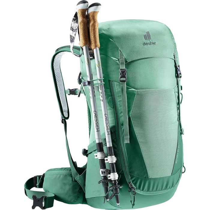 Жіночий туристичний рюкзак Deuter Futura 24 SL, 24 л, бірюзово-зелений