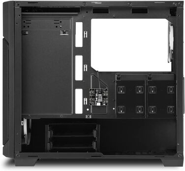 Корпус для ПК Sharkoon V1000 RGB mATX, ігровий з підсвічуванням