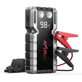 Бустер для автомобіля FLYLINKTECH 7000A — Пусковий пристрій (Powerbank) для 12V авто
