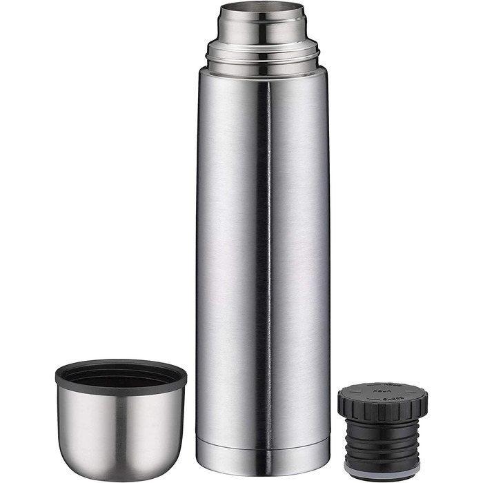 Термос alfi isoTherm Eco 1,0 л, матова нержавіюча сталь