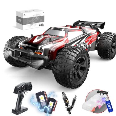 Радіокерований позашляховик DEERC 9206E 1:10 4WD, 48 км/год, 2 акумулятори, для дітей та дорослих