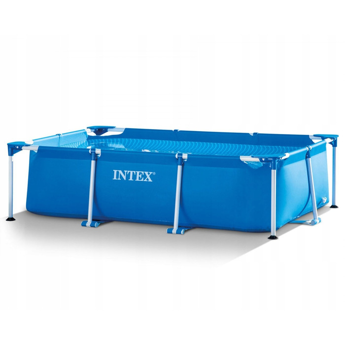 Каркасний прямокутний садовий басейн для дітей Intex 28270, 220x150x60 см