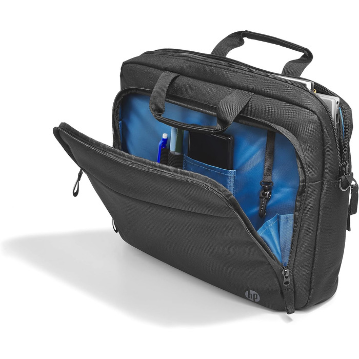 Сумка-чохол для ноутбука HP Professional до 15.6 дюймів, водовідштовхуюча, з RFID-захистом та подвійними замками, чорна