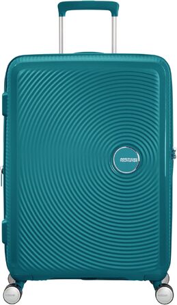 Валіза American Tourister Soundbox Spinner M, розширена, 67 см, 71.5/81 л, колір Jade Green