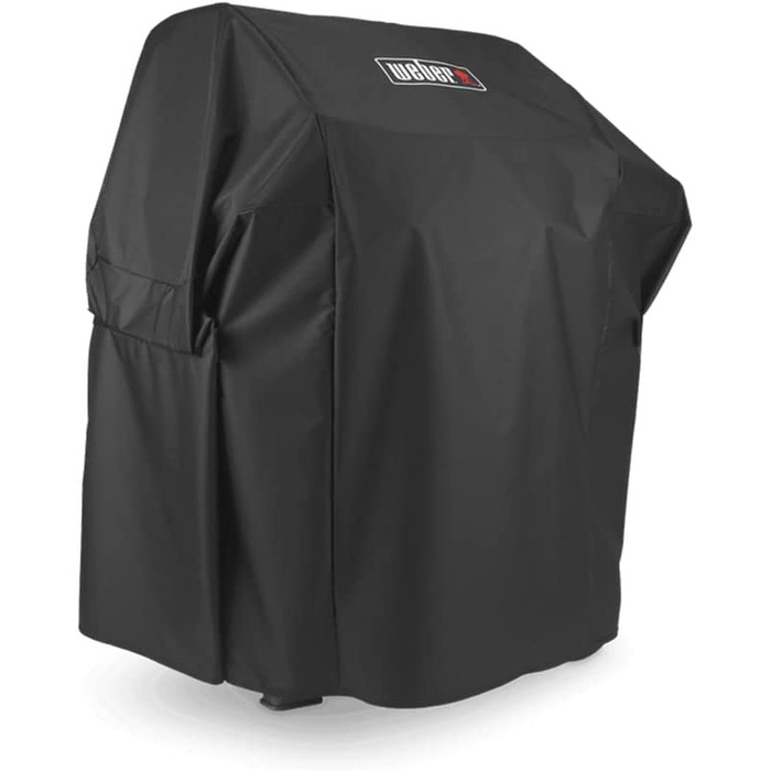 Преміум чохол для гриля Weber Spirit/Spirit II 200, водонепроникний, захист від УФ, дихаючий, з липучкою, чорний