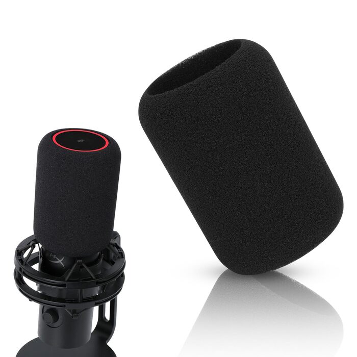 Стрічковий мікрофон HyperX QuadCast з кріпленням та поп-фільтром YOUSHARES - для QuadCast S, Fifine AM8, Blue Yeti, Razer Seiren Mini V3