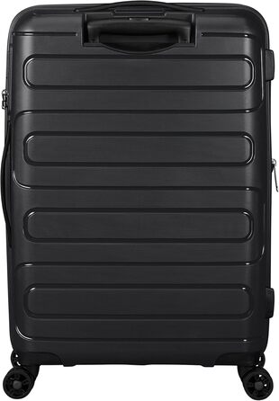 Валіза American Tourister Sunside Spinner 68 розширювана, 3.7 кг, 72.5/83.5 л, чорна, розмір M (67.5 см)