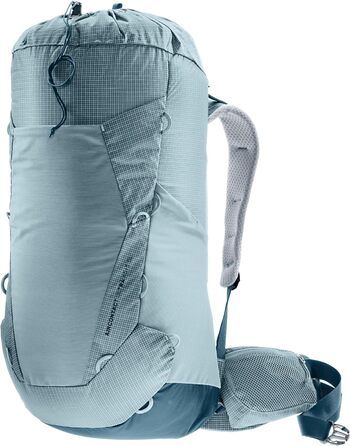 Жіночий ультралегкий трекінговий рюкзак Deuter Aircontact Ultra 45+5 л Dusk-Atlantic