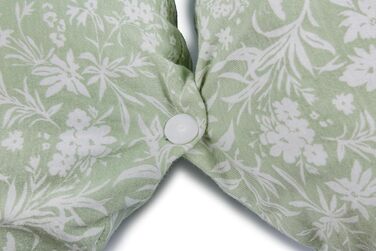 Подушка для годування та вагітних Ceba Baby Wildblumen XXL, 190 см, 100% бавовна, сертифікат OEKO-TEX