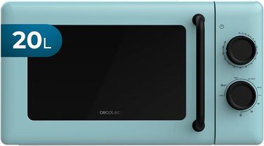 Мікрохвильова піч Cecotec Proclean 3010 Green 20L, 700W, 6 режимів, з таймером та внутрішньою підсвіткою