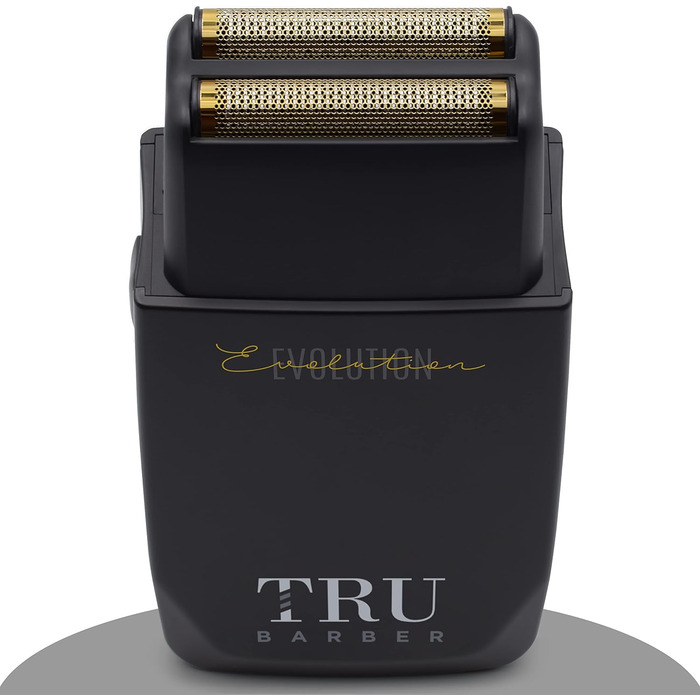 Електрична бритва TRU BARBER Evolution 9000 об/хв для чоловіків, професійний фольговий шейвер для бороди та голови, 0 мм тример