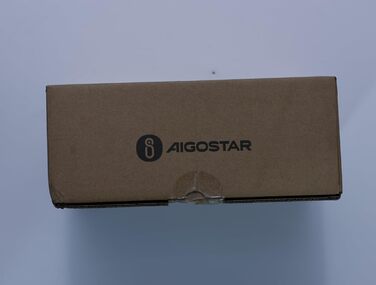 Сендвічниця Aigostar на 2 сендвічі, антипригарне керамічне покриття, автоматичне регулювання температури 180-200°C, індикатори, холодна ручка, 750 Вт, нержавіюча сталь/чорний