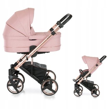 Дитячий візок 2в1 Emjot NERI ROSE GOLD, багатофункціональний, колір 