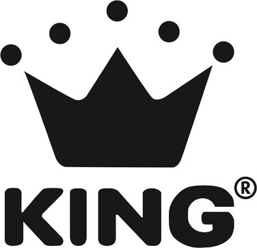 Жаровня King Aluguss чорна з кришкою, 40x26 см, з аромакнопкою та антипригарним покриттям Fusion
