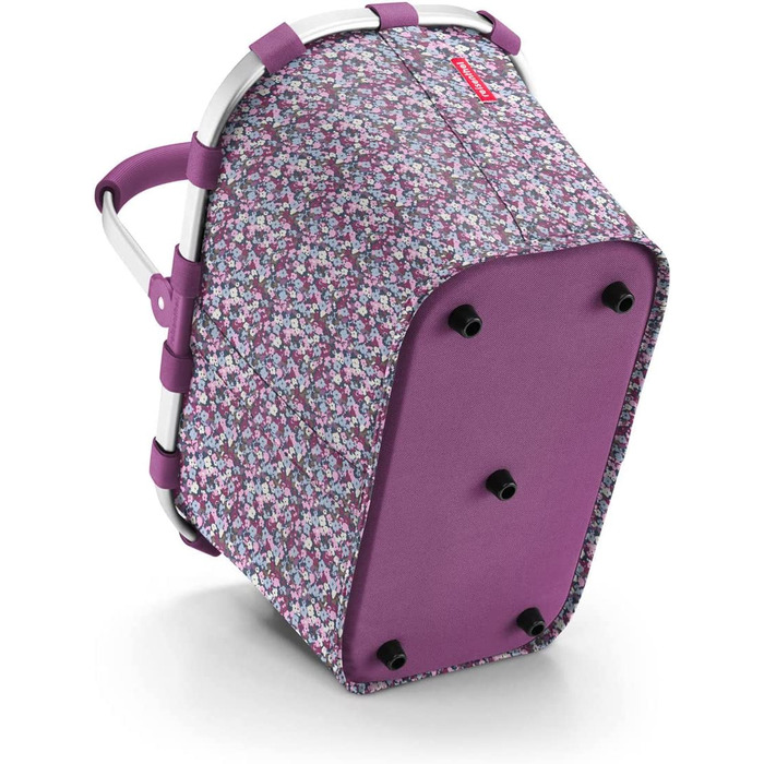 Reisenthel Carrybag Viola Mauve – Міцний кошик для покупок з великим об'ємом, водонепроникний, з внутрішньою кишенею, елегантний дизайн