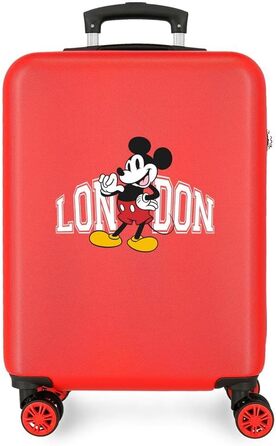 Дитяча валіза Disney Mickey & Minnie, червона, універсальна