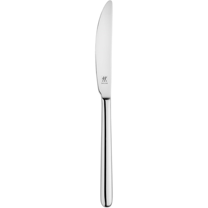 Набір столових приборів ZWILLING Newcastle на 6 осіб, 30 предметів, нержавіюча сталь 18/10, полірована срібляста обробка, екологічна упаковка