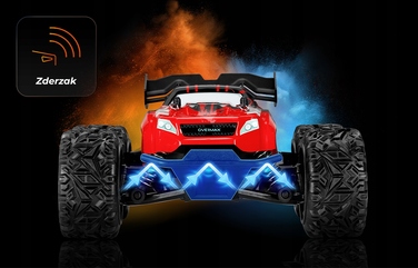Радіокерований монстр-трак Overmax X-Gravel RC 1:20 (швидкість до 20 км/год)