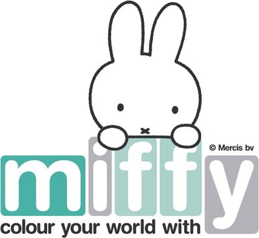 Дитяча іграшкова скриня з дерева roba Miffy, біла скриня-лава зі складаною кришкою і доводчиком для іграшок у дитячу кімнату, для хлопчиків і дівчаток