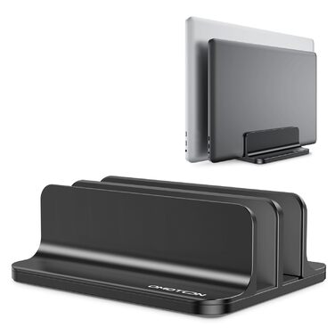 Підставка для ноутбука OMOTON: регульована, чорна, до 17.3 дюйма | MacBook Air/Pro