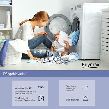 Комплект постільної білизни Buymax® 200x220 з 100% бавовни (3-х частинний): простирадло, наволочки 80x80 см, ковдра 200x220 см. Сертифікат ÖKO-TEX