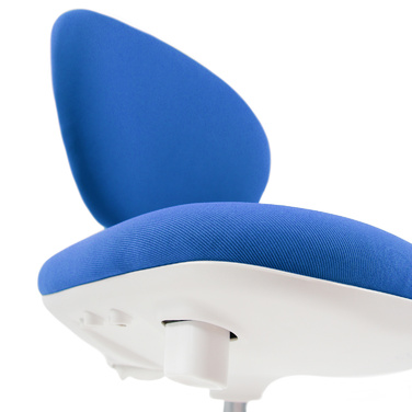 Дитячий стілець / дитячий письмовий стілець KID VIVO тканина синій hjh OFFICE