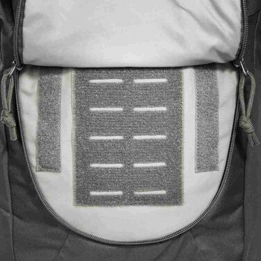 Тактичний рюкзак Tasmanian Tiger TT City Daypack 20 літрів, молле, замок, для поліції та спецслужб, титановий сірий
